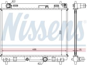 Nissens 64676A - RADIADOR TOYOTA YARIS/ECHO II(#P90)