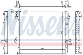 Nissens 646803 - RADIADOR TOYOTA LAND CRUISER PRADO