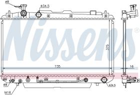 Nissens 646852 - RADIADOR TOYOTA RAV 4 II(#A20)(00-)