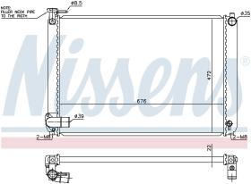 Nissens 646913 - RADIADOR LEXUS RX II(MCU30.MHU38.GS