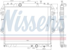 Nissens 646939 - RADIADOR TOYOTA HI-LUX VII(AN10.AN2