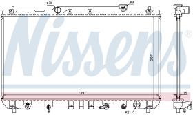 Nissens 646991 - RADIADOR TOYOTA CAMRY(XV2#)(96-)2.2