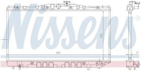 Nissens 64717 - TOYOTA CELICA/CORONA 1,8L 86-