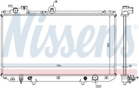 Nissens 64762 - RADIADOR LEXUS GS II(S160)(97-)300