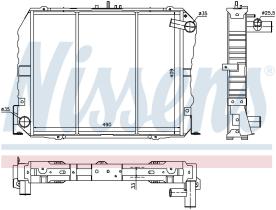  64778 - RADIADOR TOYOTA HI-ACE (89-)2.4 I