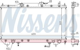  64782A - RADIADOR TOYOTA AVENSIS(T22#)(97-)1