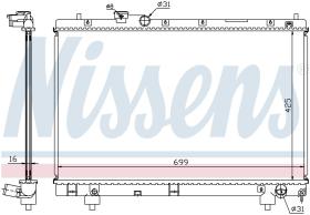  64795A - RADIADOR TOYOTA SPORTS VAN (CXM10.S