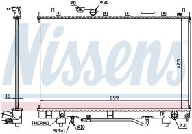 Nissens 64796A - RADIADOR TOYOTA SPORTS VAN (CXM10.S