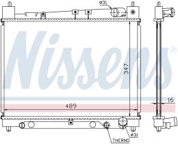 Nissens 64798A - TOYOTA YARIS 1,3 00-