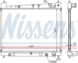 Nissens 64798A - TOYOTA YARIS 1,3 00-