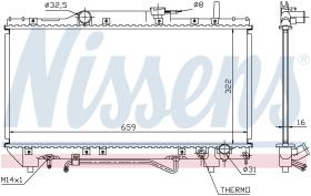 Nissens 64802 - RADIADOR TOYOTA CARINA E(T19#)(92-)