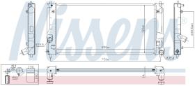 Nissens 64822 - RADIADOR TOYOTA CELICA(T230)(99-)1.