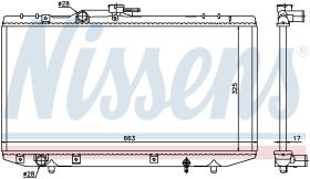  64843 - RADIADOR TOYOTA STARLET III(P8#)(89