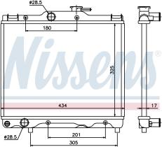  64849 - RADIADOR TOYOTA STARLET III(P8#)(89