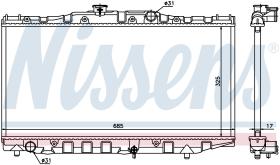 Nissens 64851 - RADIADOR TOYOTA CELICA(T16#)(85-)1.