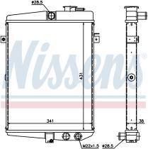 Nissens 65081 - RADIADOR AUDI 80/90 (B1)(72-)1.3