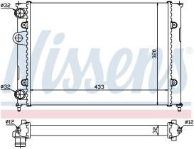 Nissens 651851 - RADIADOR VOLKSWAGEN VENTO(1H2)(91-)