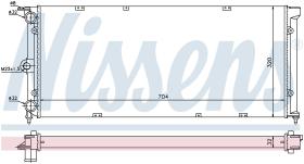 Nissens 651911 - RADIADOR VOLKSWAGEN PASSAT B2(32B)(