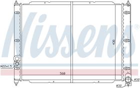 Nissens 65239 - RADIADOR VOLKSWAGEN TRANSPORTER T3(