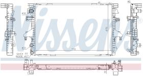 Nissens 65282A - RADIADOR VOLKSWAGEN MULTIVAN(7H.7E)