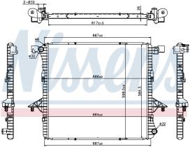 Nissens 65298 - RADIADOR VOLKSWAGEN AMAROK(2H)(10-)