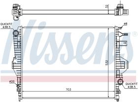 Nissens 65299 - VW-TOUAREG 4.2 TDI 09-