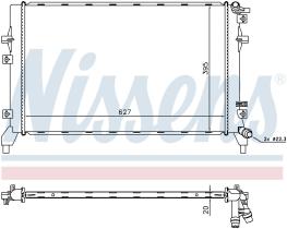 Nissens 65315 - RADIADOR VOLKSWAGEN TIGUAN(5N)(07-)
