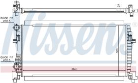 Nissens 65317 - RADIADOR VOLKSWAGEN GOLF VII SPORTS