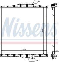 Nissens 654620 - RADIADOR TERBERG FH(02-)