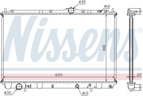  65543A - RADIADOR VOLVO V40(VW)(95-)1.6 I 16