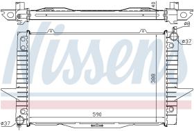 Nissens 65546A - RADIADOR VOLVO V70(LW)(96-)2.0 TURB