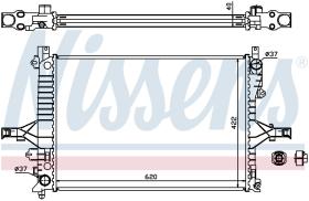 Nissens 65557A - RADIADOR VOLVO V70(SW)(00-)2.0 T