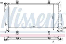 Nissens 65560A - RADIADOR VOLVO V40(VW)(95-)1.9 TDI