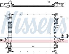  65613A - RADIADOR VOLVO XC 90 I(02-)3.2 I V6