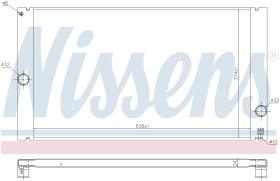 Nissens 65614 - RADIADOR VOLVO V50(MW)(04-)2.0 D