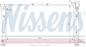 Nissens 66615 - KIA CLARUS II 1,8 98-