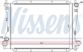 Nissens 66703 - RADIADOR JAGUAR S-TYPE(CCX)(98-)2.5