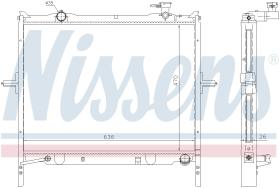  66767 - RADIADOR KIA SORENTO I(BL)(02-)2.5