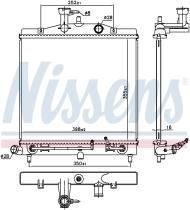 Nissens 66771 - RADIADOR KIA PICANTO(BA)(04-)1.1