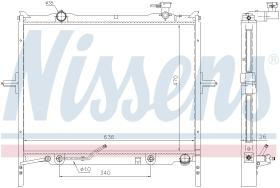  66772 - RADIADOR KIA SORENTO I(BL)(02-)2.5