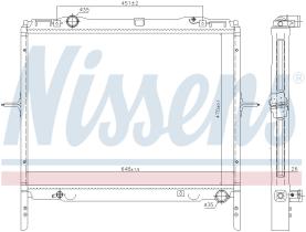 Nissens 66779 - RADIADOR KIA SORENTO I(BL)(02-)2.5