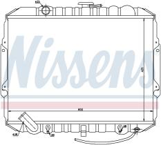 Nissens 67018 - HYUNDAI GALLOPER AUT.91-