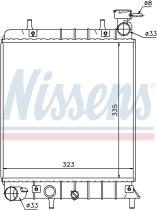Nissens 67022 - RADIADOR HYUNDAI ACCENT(LC)(99-)1.5