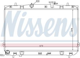 Nissens 67024 - RADIADOR HYUNDAI LANTRA(XD)(00-)1.5