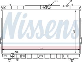 Nissens 67031 - RADIADOR HYUNDAI SANTA FE (SM)(00-)