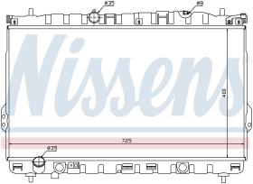 Nissens 67032 - RADIADOR HYUNDAI TRAJET(FO)(99-)2.0