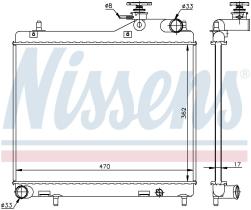  67049 - RADIADOR HYUNDAI ACCENT(LC)(99-)1.5