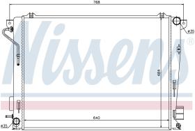  67069 - RADIADOR HYUNDAI SONATA V(NF)(05-)2