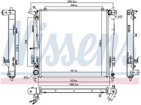 Nissens 67078 - RADIADOR HYUNDAI I30(FD)(07-)1.6 CR