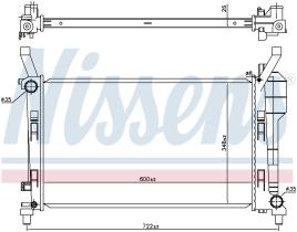 Nissens 67106 - RADIADOR MERCEDES B-CLASS W 245(05-